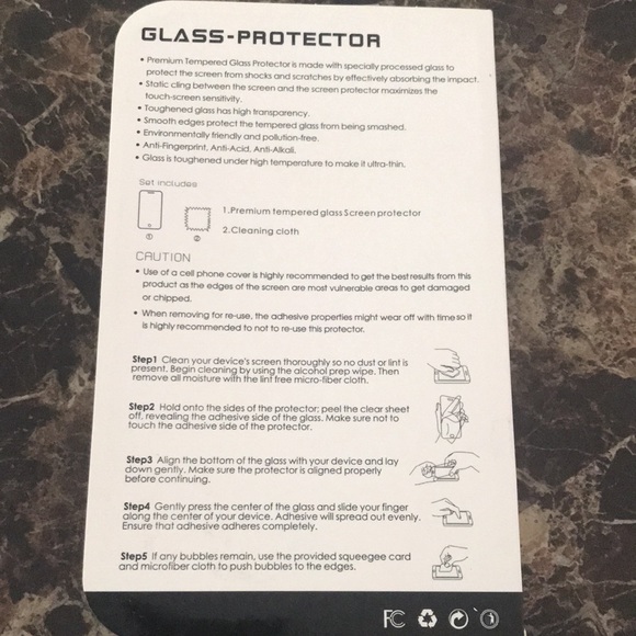 MTEM-LG LS676 / GLASS SCREEN PROTECTOR /PREMIUM TEMPERED GLASS SCREEN PROTECTOR - Picture 2 of 7
